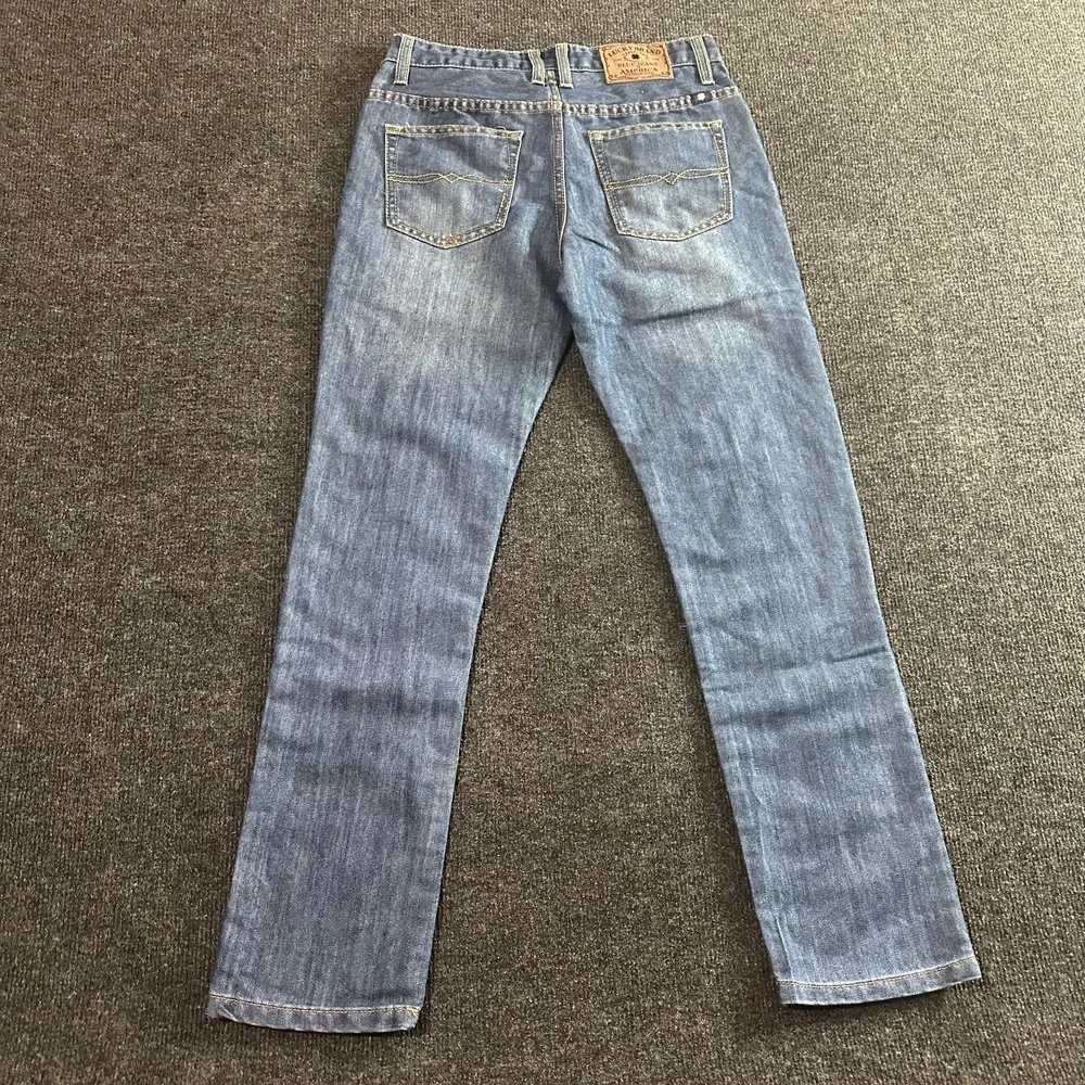 Lucky Brand Jeans Boys 14 (28x29) Blue Denim Classic Straight Stretch School NWT